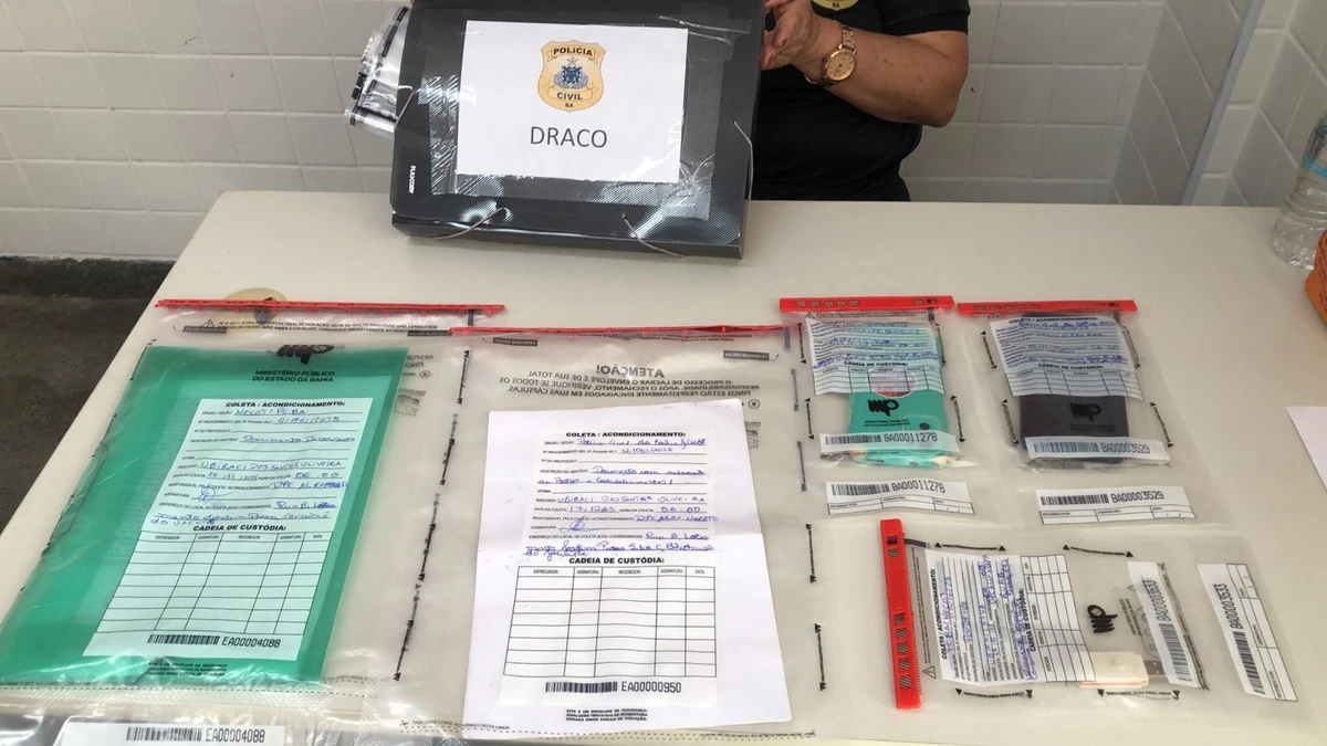 Mansão em Feira de Santana é alvo de operação que investiga esquema ligado ao PCC por Divulgação PC-BA