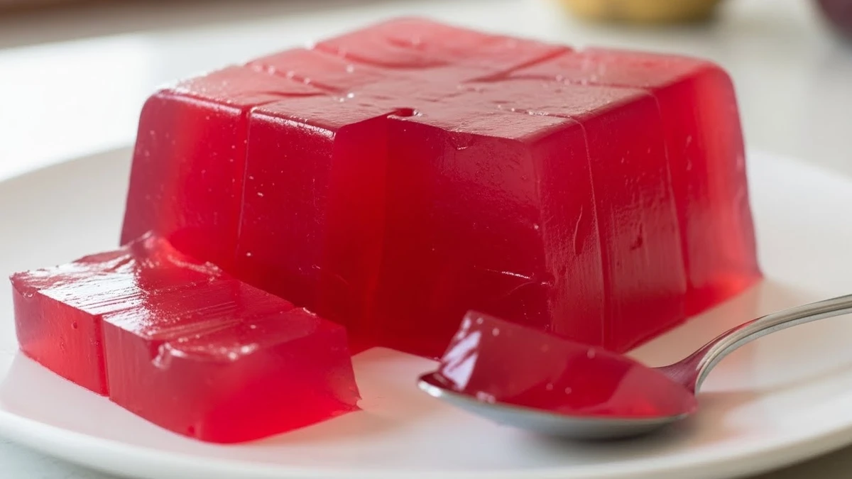 Gelatina também é alternativa de sobremesa. por Imagem produzida com IA