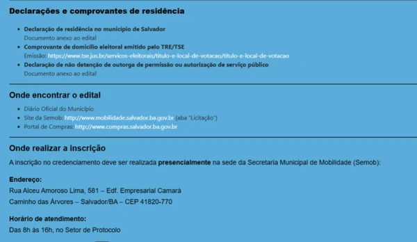 Saiba como participar do credenciamento para taxistas em Salvador por Reprodução