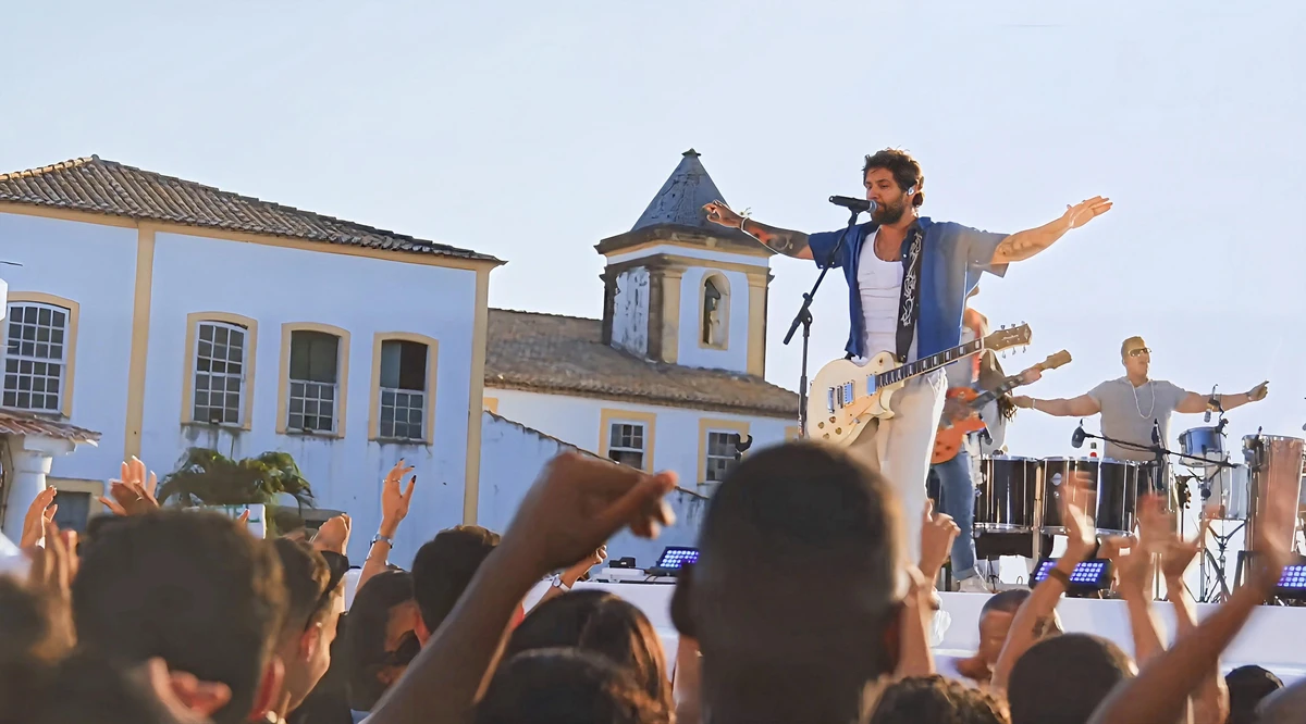 A banda Jammil se apresenta na Cidade Baixa