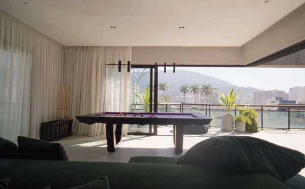 Apartamento de Filipe Ret por Reprodução/YouTube