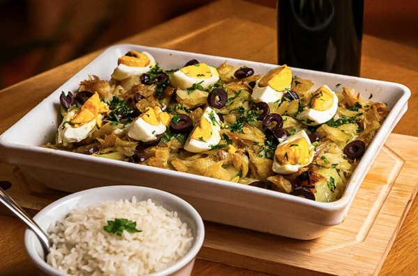 Pratos feitos com bacalhau por Reprodução | Redes Sociais