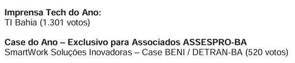 Confira os ganhadores do prêmio por Reprodução