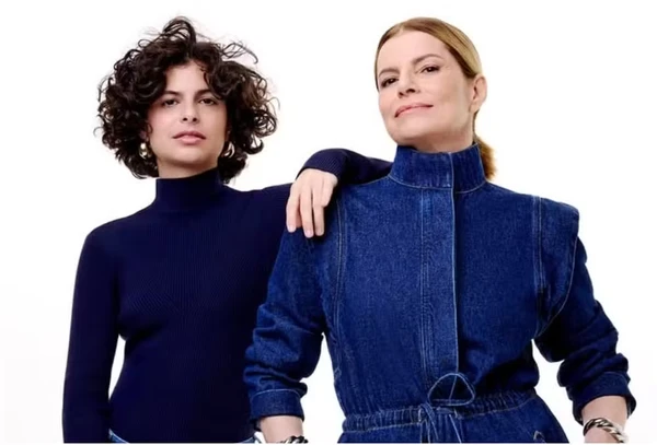 Debora Bloch e a filha Julia Anquier  por Reprodução/Redes Sociais 