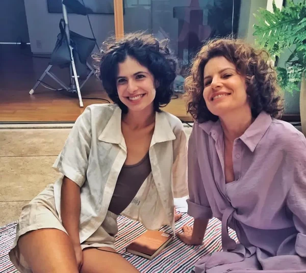 Debora Bloch e a filha Julia Anquier  por Reprodução/Redes Sociais 