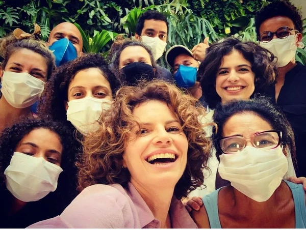 Debora Bloch e a filha Julia Anquier em projeto por Reprodução/Redes Sociais 