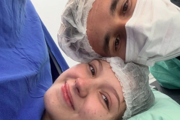 Isabel Veloso e Lucas Borbas