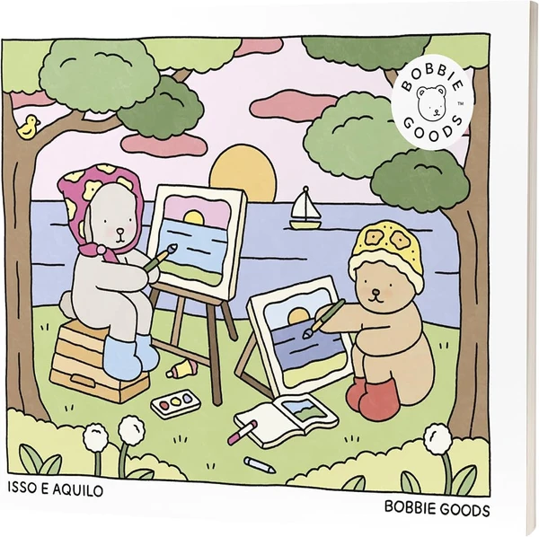 8º) Isso e aquilo - Bobbie Goods (HarperCollins): livro de colorir para aqueles que não querem escolher entre duas aventuras diferentes. por Reprodução