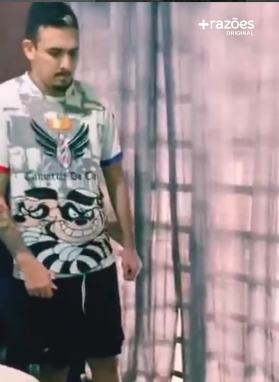 Luiz Renato compartilhou recuperação nas redes sociais por Reprodução