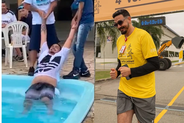 Luiz Renato compartilhou recuperação nas redes sociais