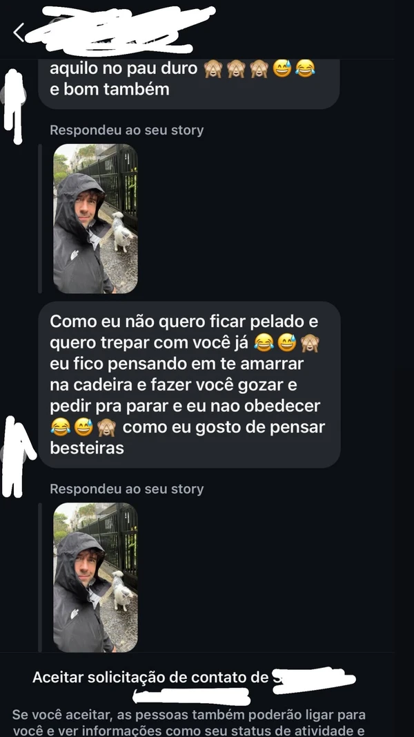 Marcos Pitombo expõe perseguição de stalker  por Reprodução/Instagram