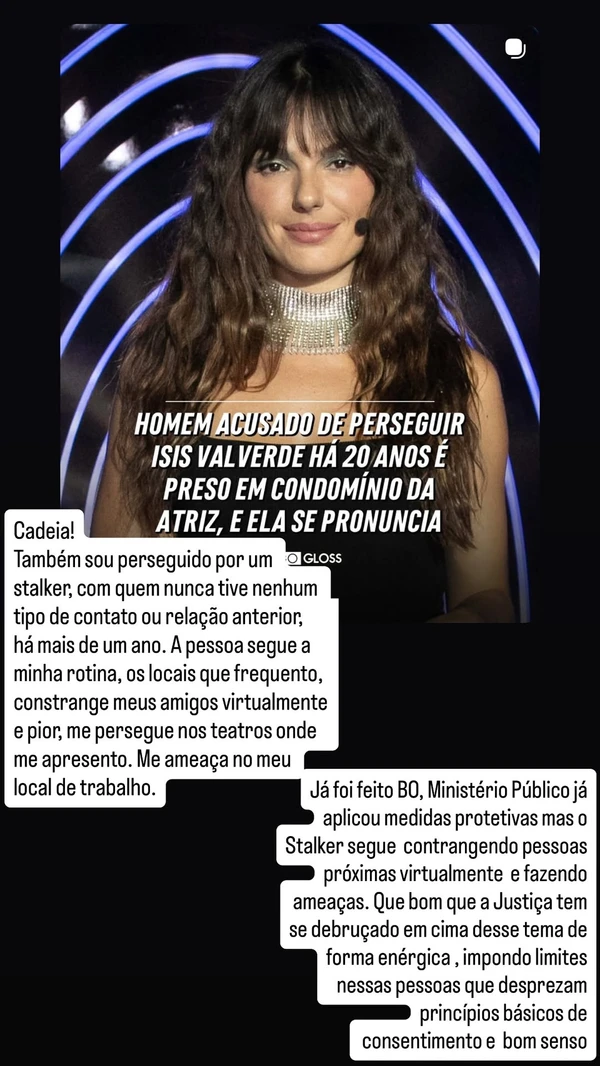 Marcos Pitombo expõe perseguição de stalker  por Reprodução/Instagram