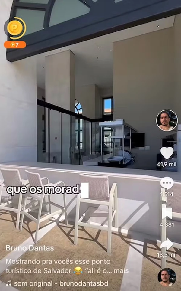 Prédio de Ivete Sangalo no Corredor da Vitória por Reprodução