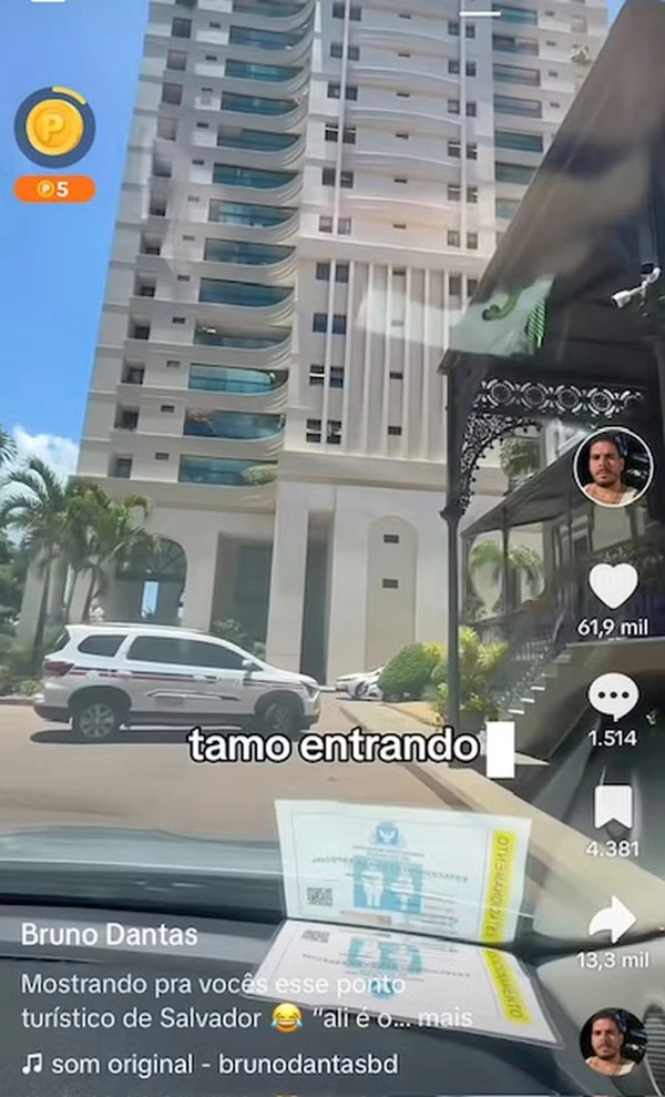 Prédio de Ivete Sangalo no Corredor da Vitória por Reprodução