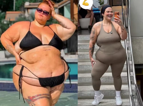 Thais Carla surge de roupa de academia e web se impressiona com emagrecimento por Reprodução/Redes Sociais 