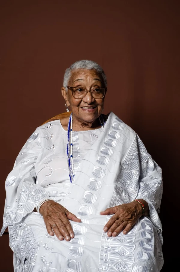 Vovó Cici de Oxalá por Larissa Almeida/CORREIO