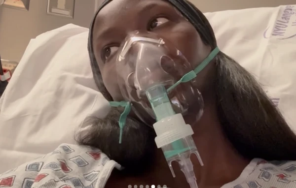 Anok Yai enfrenta anomalia no coração por Reprodução / Instagram