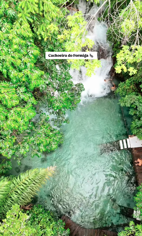 Cachoeira do Formiga – Mateiros (TO) por Reprodução | Instagram
