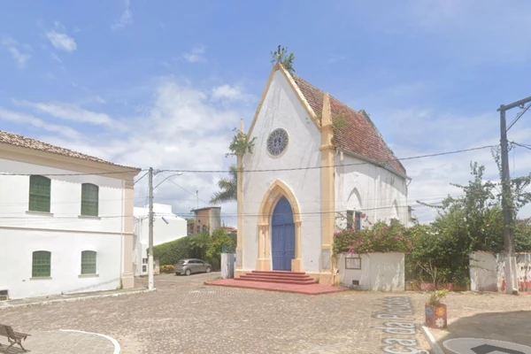 Capela Nossa Senhora da Piedade, no município de Itaparica por Google Street View