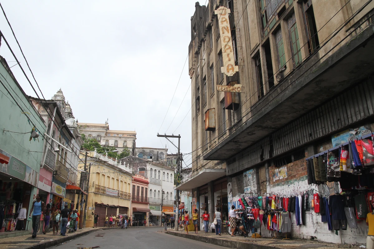 Cinemas de rua de Salvador por Reprodução