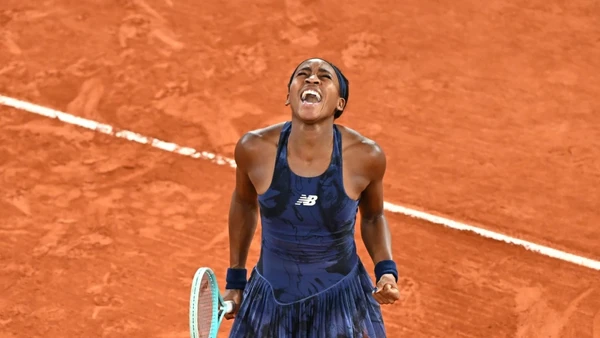 Coco Gauff por Reprodução
