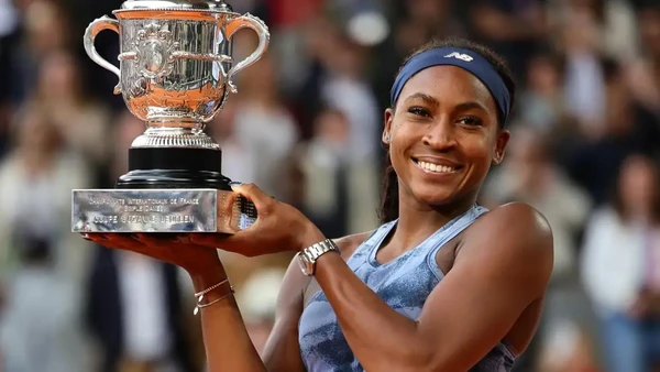 Coco Gauff por Reprodução