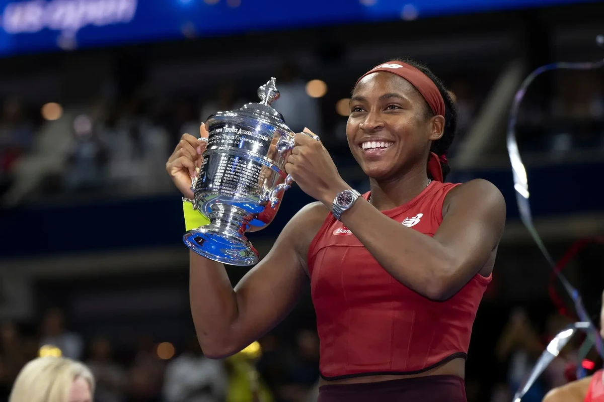 Coco Gauff por Reprodução