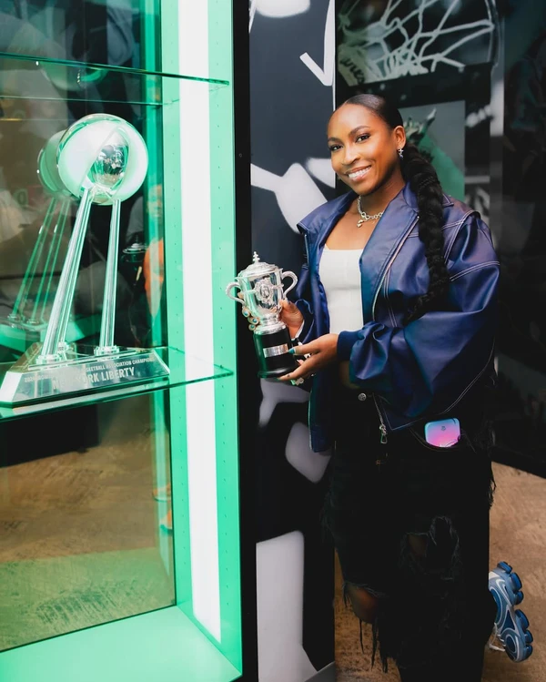 Coco Gauff por Reprodução/Instagram