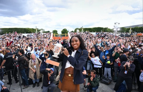 Coco Gauff por Reprodução/Instagram