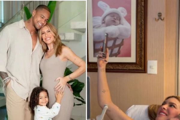 Lore Improta espera segunda filho com Léo Santana