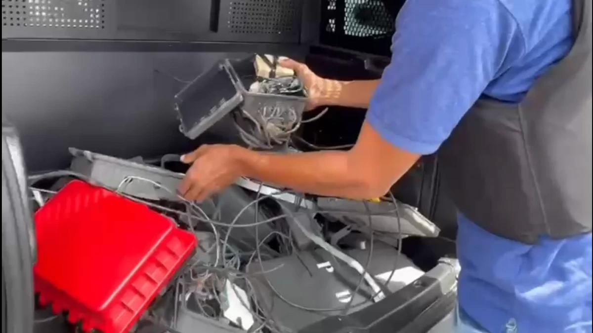 Operação combateu internet e videomonitoramento ilegais por Vitor Barreto/SSP