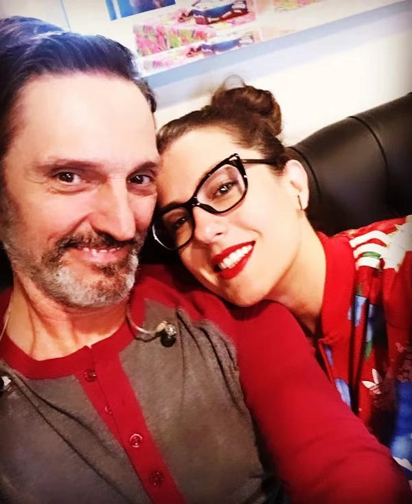 Paulo Miklos e Renata Galvão por Reprodução/Redes Sociais 