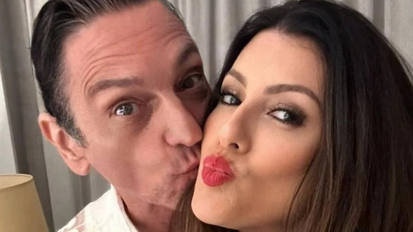 Paulo Miklos e Renata Galvão por Reprodução/Redes Sociais 