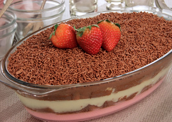 Pavê foi listado entre os 100 melhores doces do mundo ao ocupar a 13ª posição geral em um ranking internacional por Reprodução