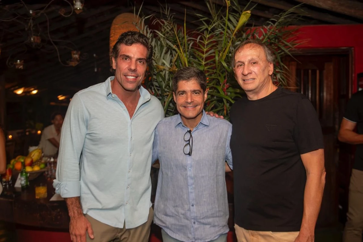 Tiago Coelho, ACM Neto e João Gualberto