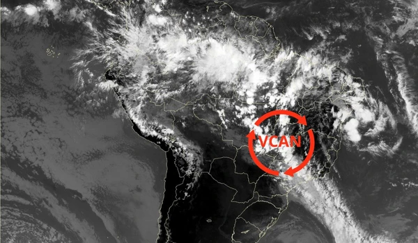 VCAN: vórtice ciclônico em altos níveis altera ventos na atmosfera e provoca mudanças no tempo em várias regiões do Brasil por Reprodução