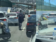 Imagem - VÍDEO: Médico do Samu desce de ambulância para liberar trânsito durante emergência em Salvador