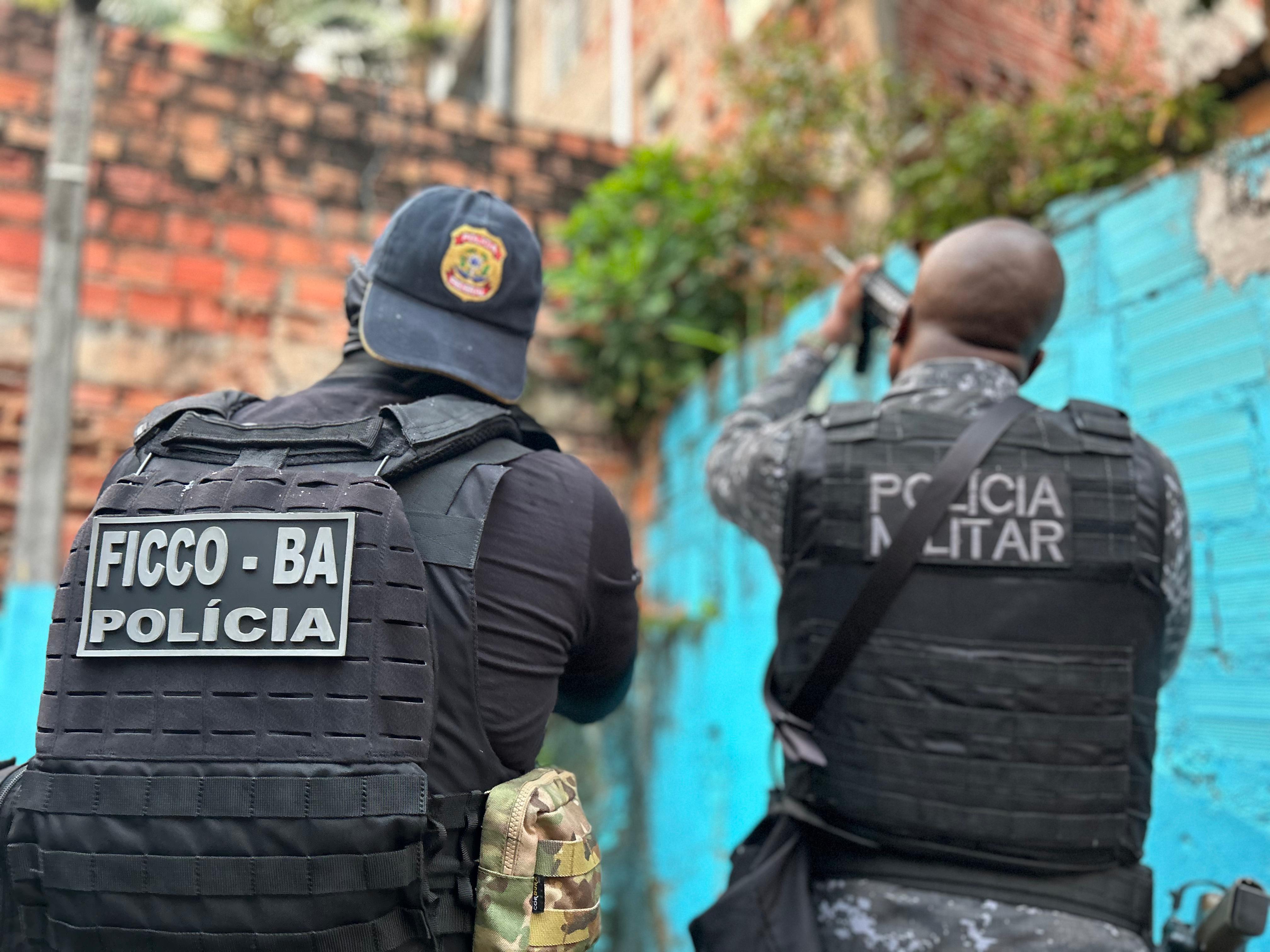 Operação das forças policiais  por Alberto Maraux/SSP