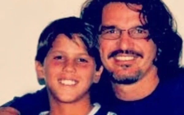 Rômulo Arantes Neto com o pai, Rômulo Arantes