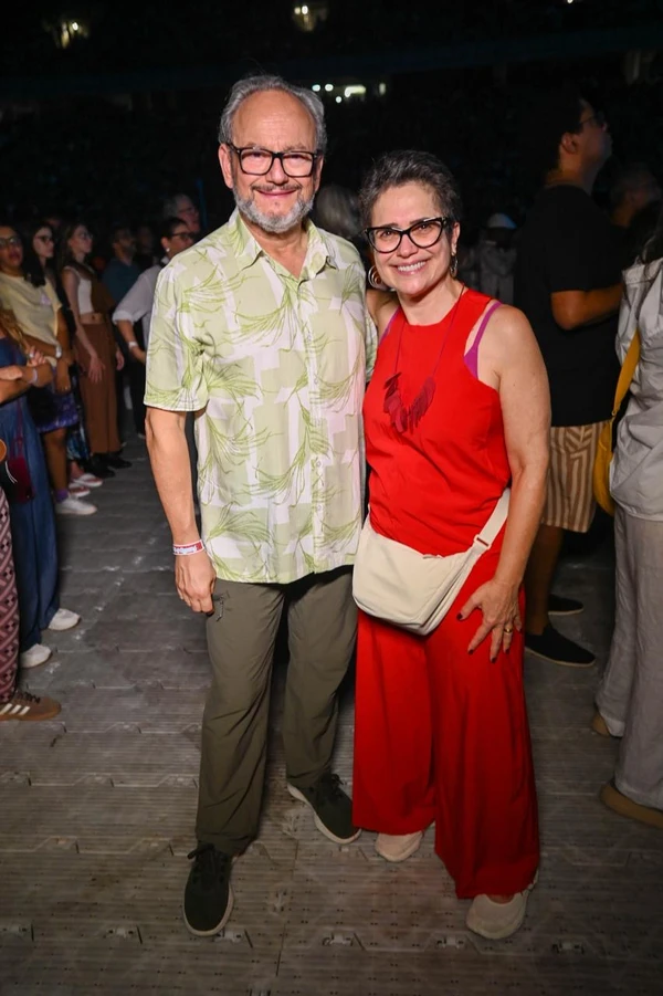 Ernesto Paglia e Sandra Annenberg por Elias Dantas/Alô Alô Bahia