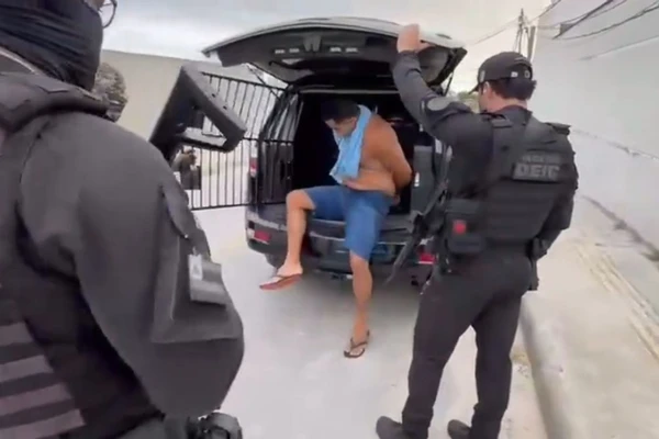 Felipe Blog foi preso em Jauá por Reprodução