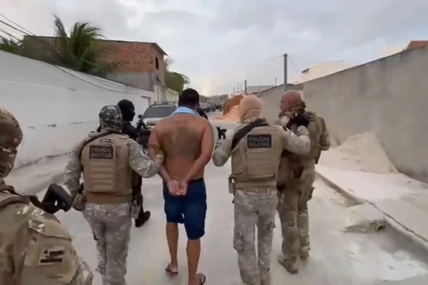 Felipe Blog foi preso em Jauá por Reprodução