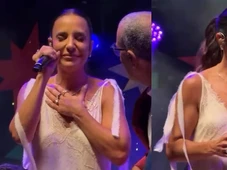 Imagem - Ivete Sangalo se emociona durante show em Salvador: 'Cantor não é robô'