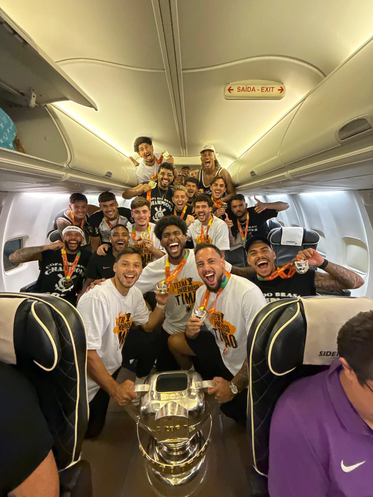 Comemoração do Corinthians por Rodrigo Coca / Corinthians