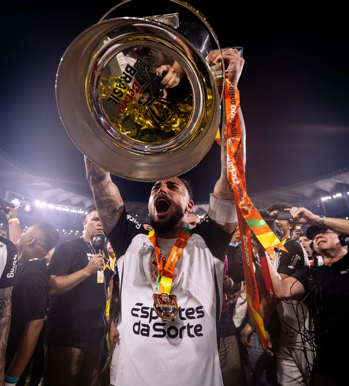 Comemoração do Corinthians por Rodrigo Coca / Corinthians