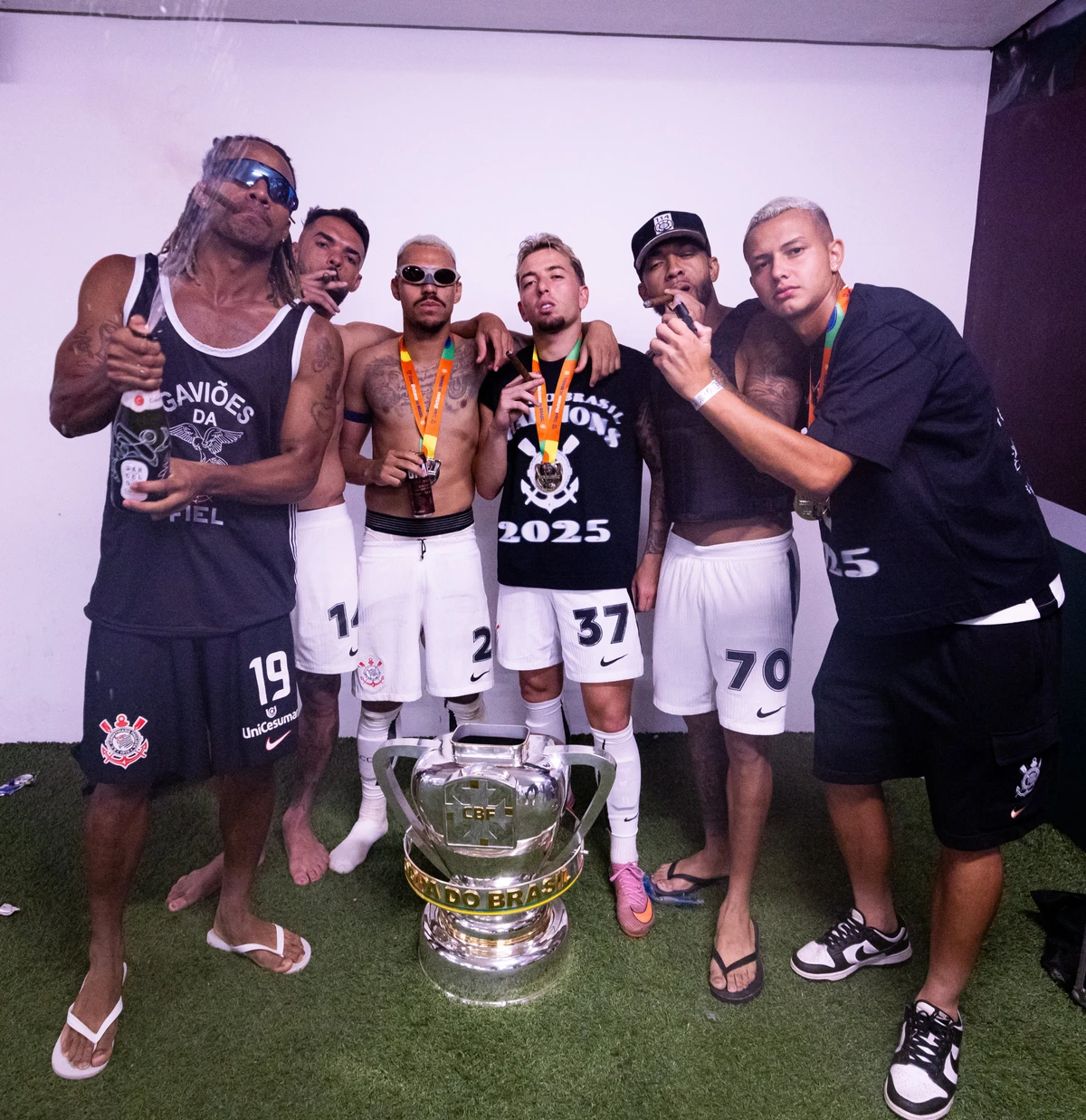 Comemoração do Corinthians por Rodrigo Coca / Corinthians