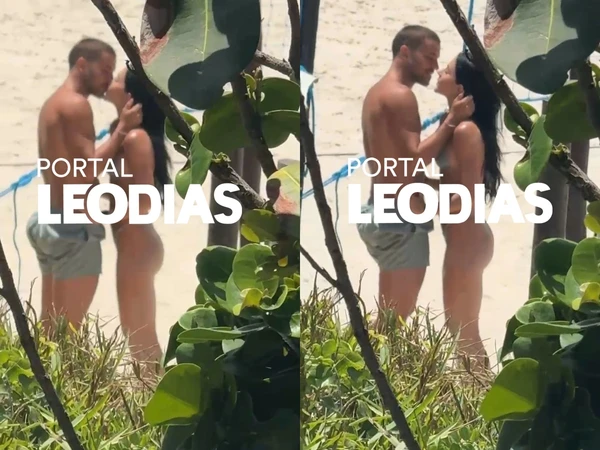 Jade Picon e André Lamoglia por Reprodução / Léo Dias