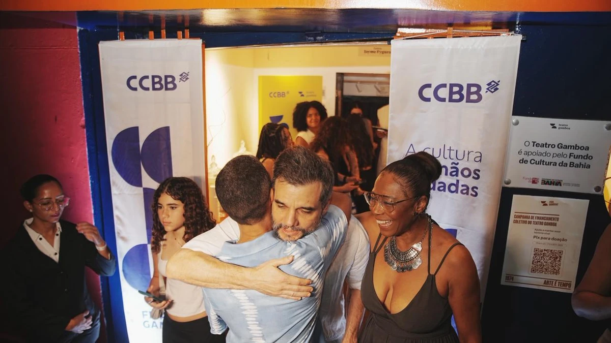 Maurício Assunção, Wagner Moura e Edvana Carvalho por Arivaldo Publio/Divulgação