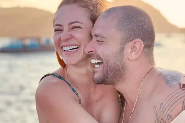 Paolla Oliveira e Diogo Nogueira  por Reprodução/Redes Sociais 