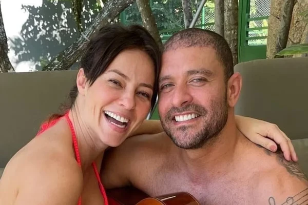 Paolla Oliveira e Diogo Nogueira  por Reprodução/Redes Sociais 